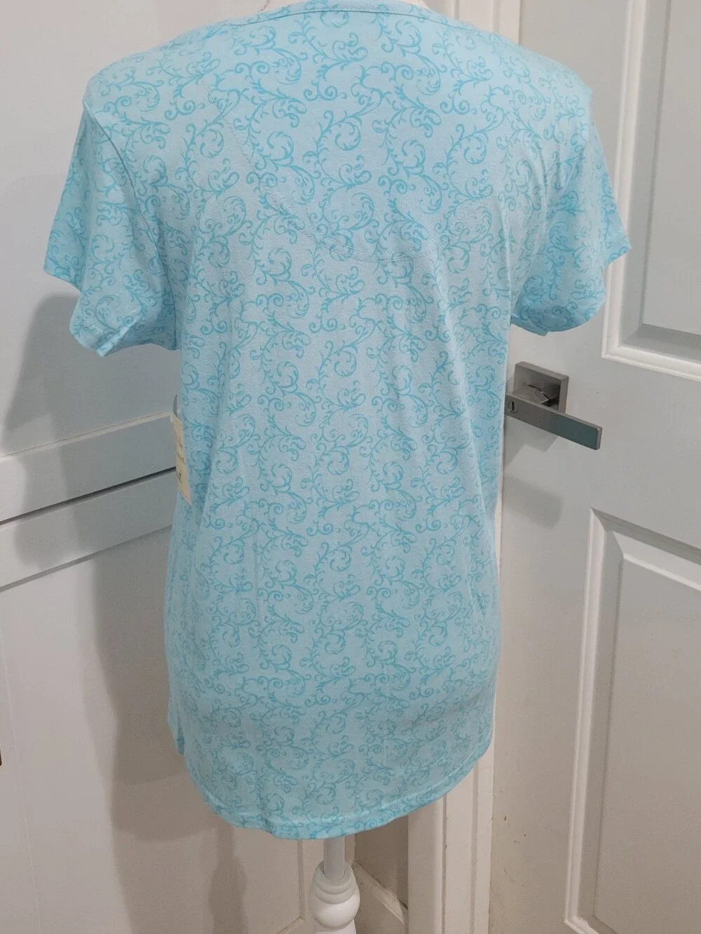 NWT Cottagecore 100% Cotton 2-Piece Soft Blue Pajama Set | Size Small
